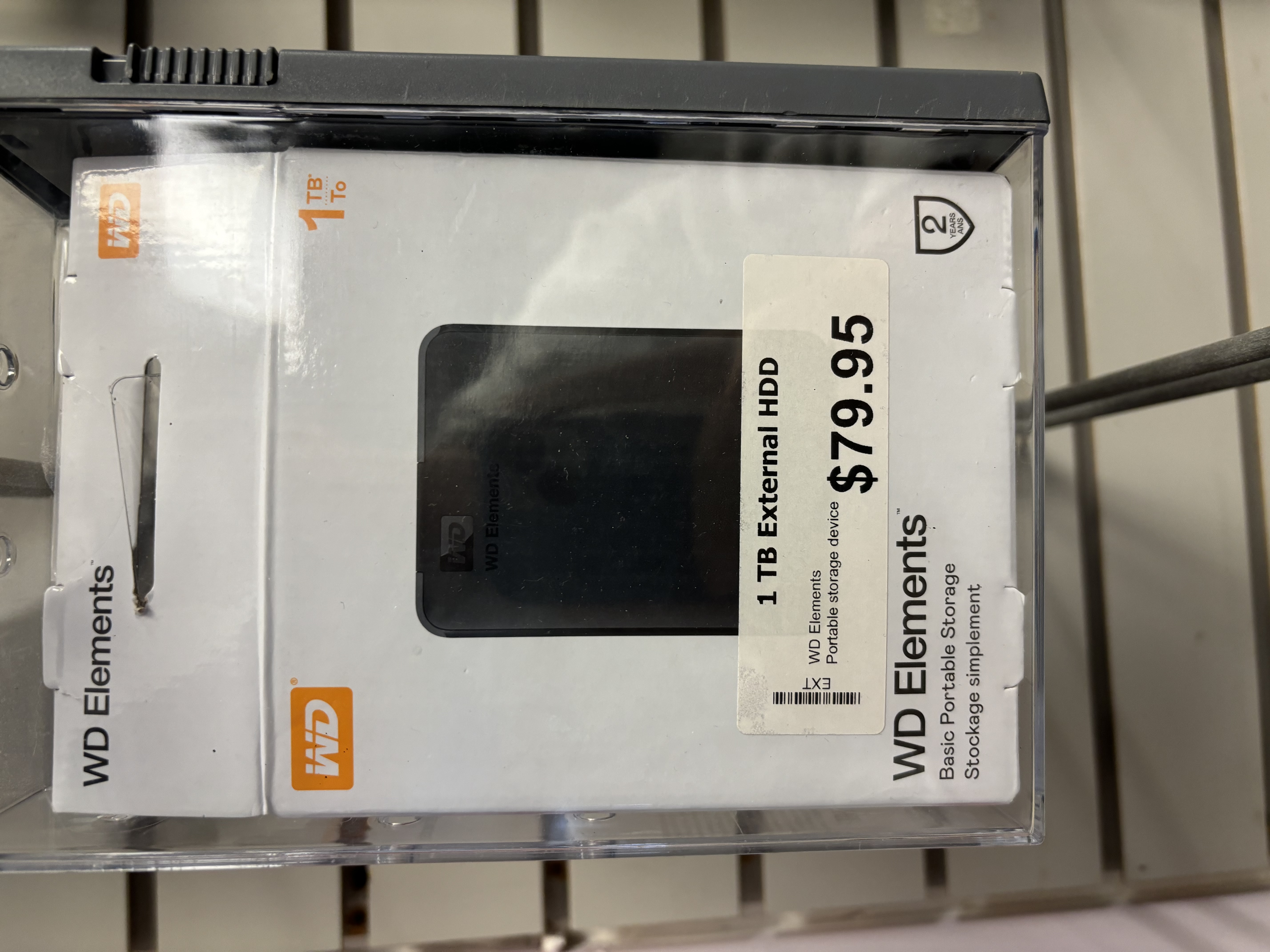 1 TB External HDD