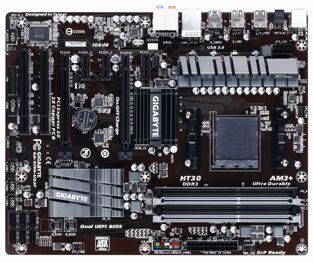 Phenom II X6 1045T 2.70 GHz Processor - Mainboard