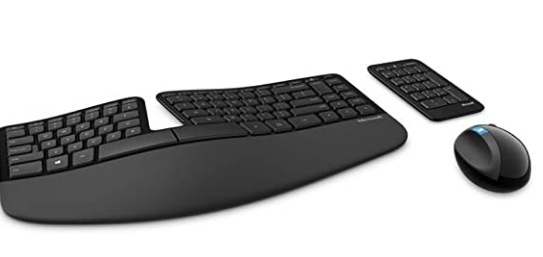 Microsoft Sculpt Ergonomic Wireless Desktop Keyboard and Mouse
