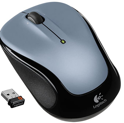 Grey Logitech Wireless Mouse M325