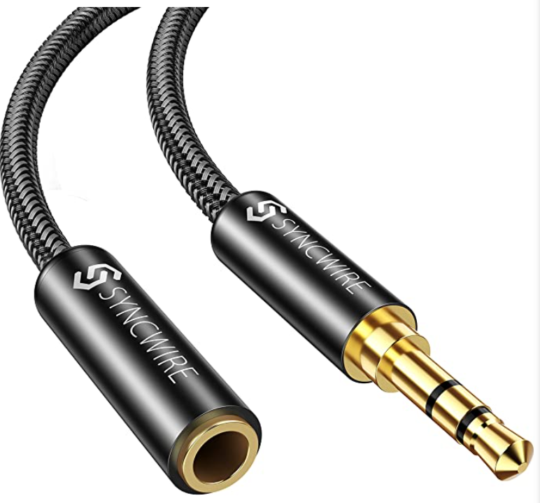 Syncwire Headphone Extension Cable - 6FT