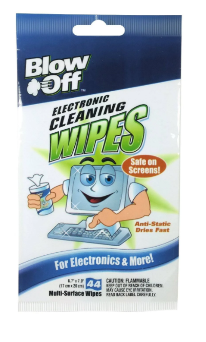 Blow off Electronic Wipes