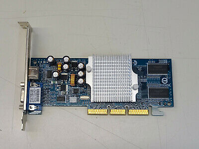 Chaintech Nvidia GeForce FX5200 D128M 128MB DVI VGA S-Vid AGP A-FX20-D128DN-V87S