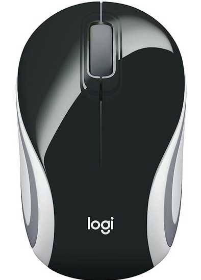 Logitech Wireless Mini Mouse M187 Black/White