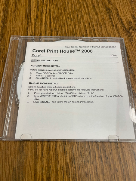 Corel Print House 2000