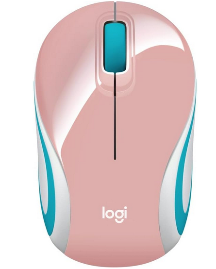 Logitech Wireless Mini Mouse M187 PINK