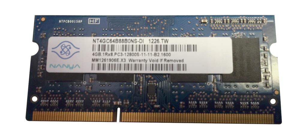 Nanya 2GB 1Rx8 PC3-10600S Laptop RAM