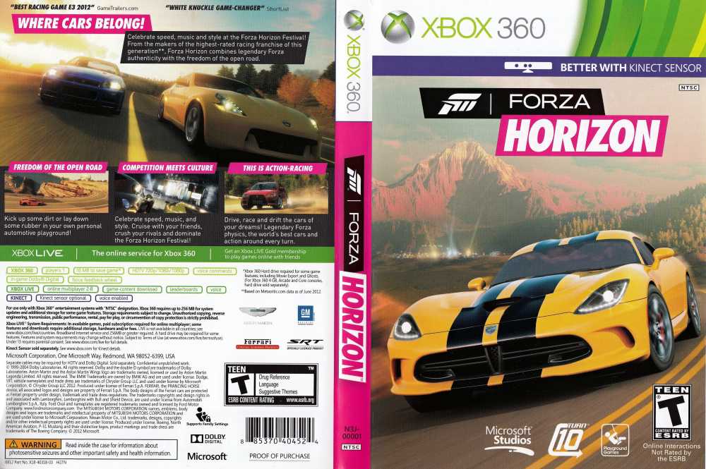 Forza Motorsport 4 for XBOX 360