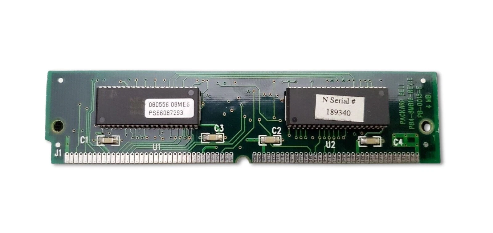Toshiba Pb4-8mb16 Rev DRAM
