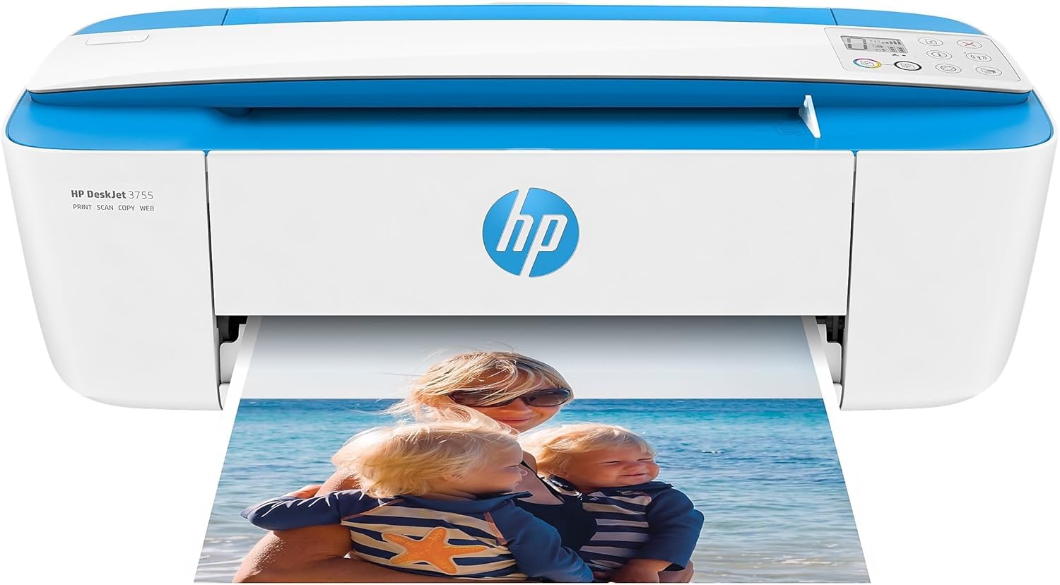 HP DeskJet 3755 Compact All-in-One Wireless Printer