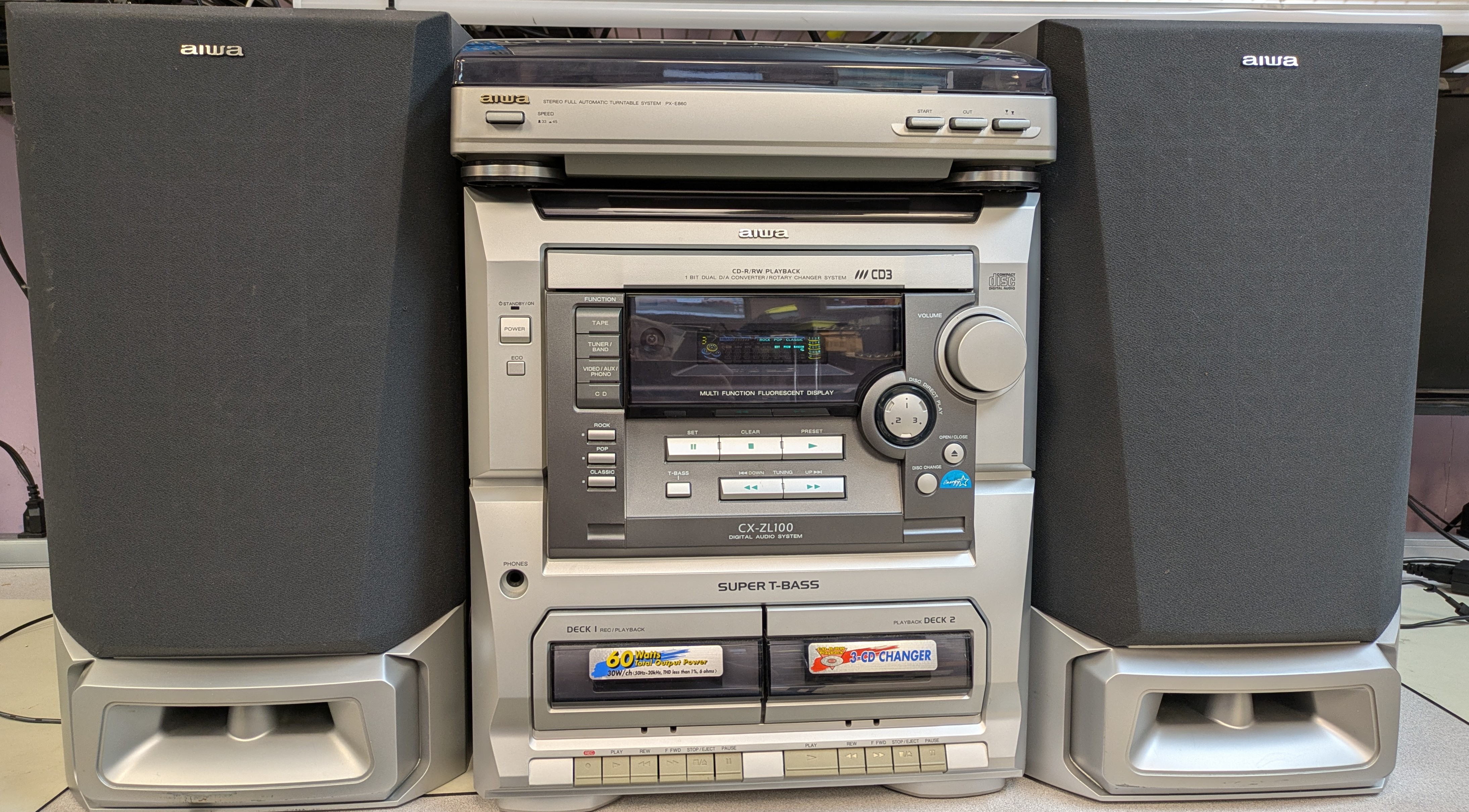 Aiwa CX-ZL100 Digital Audio System