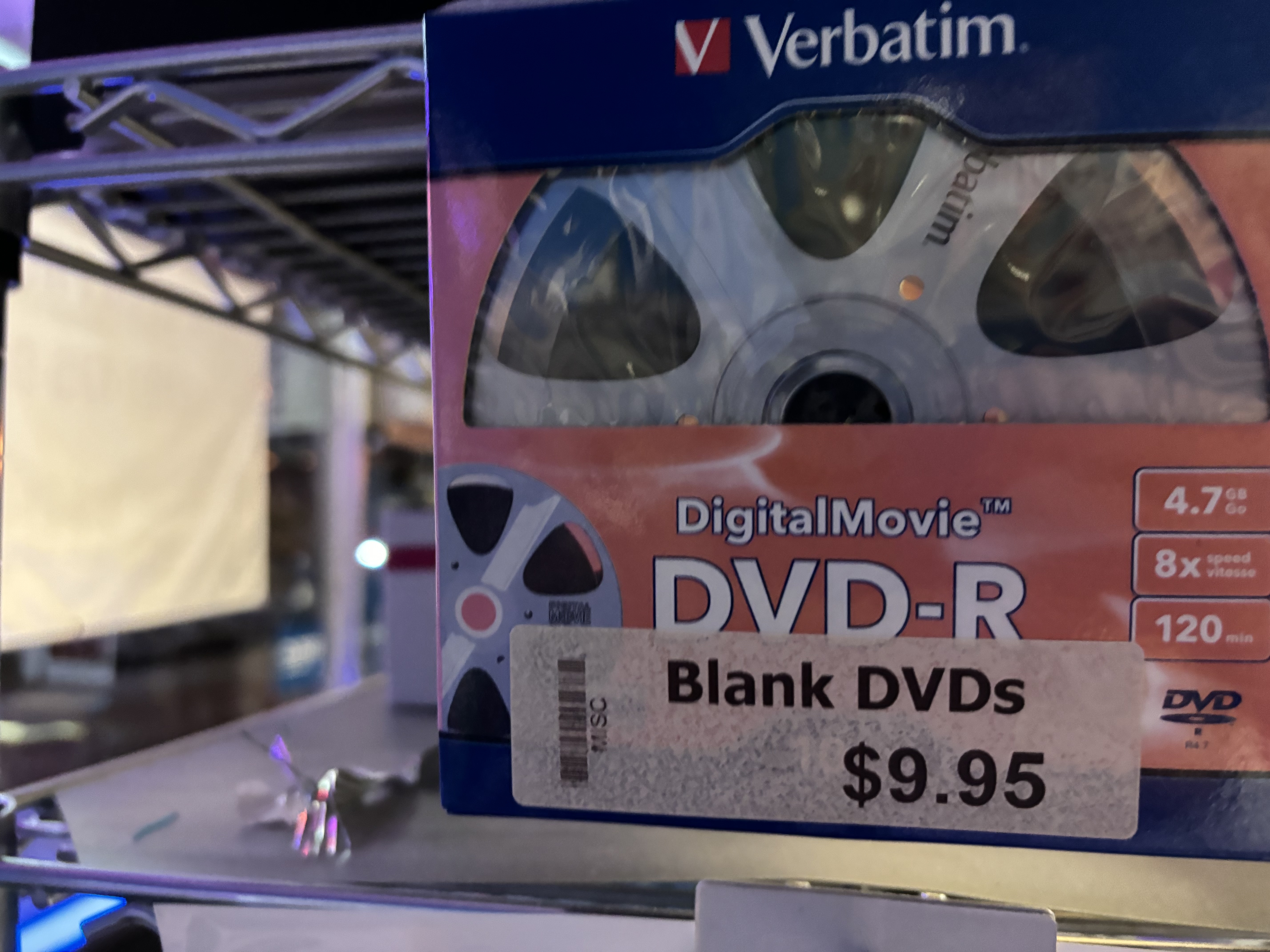Blank DVDs
